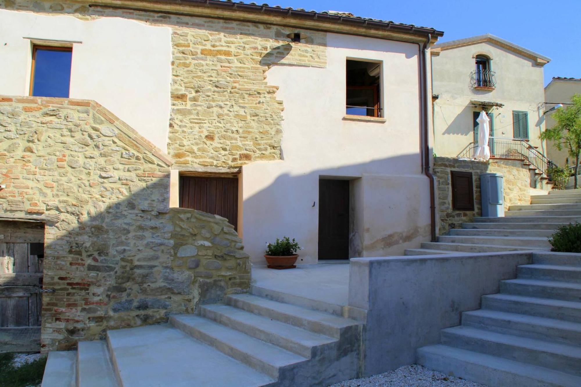 Willa Borgo Calbianco - Private House With Pool & Airco Cerreto Castello Zewnętrze zdjęcie