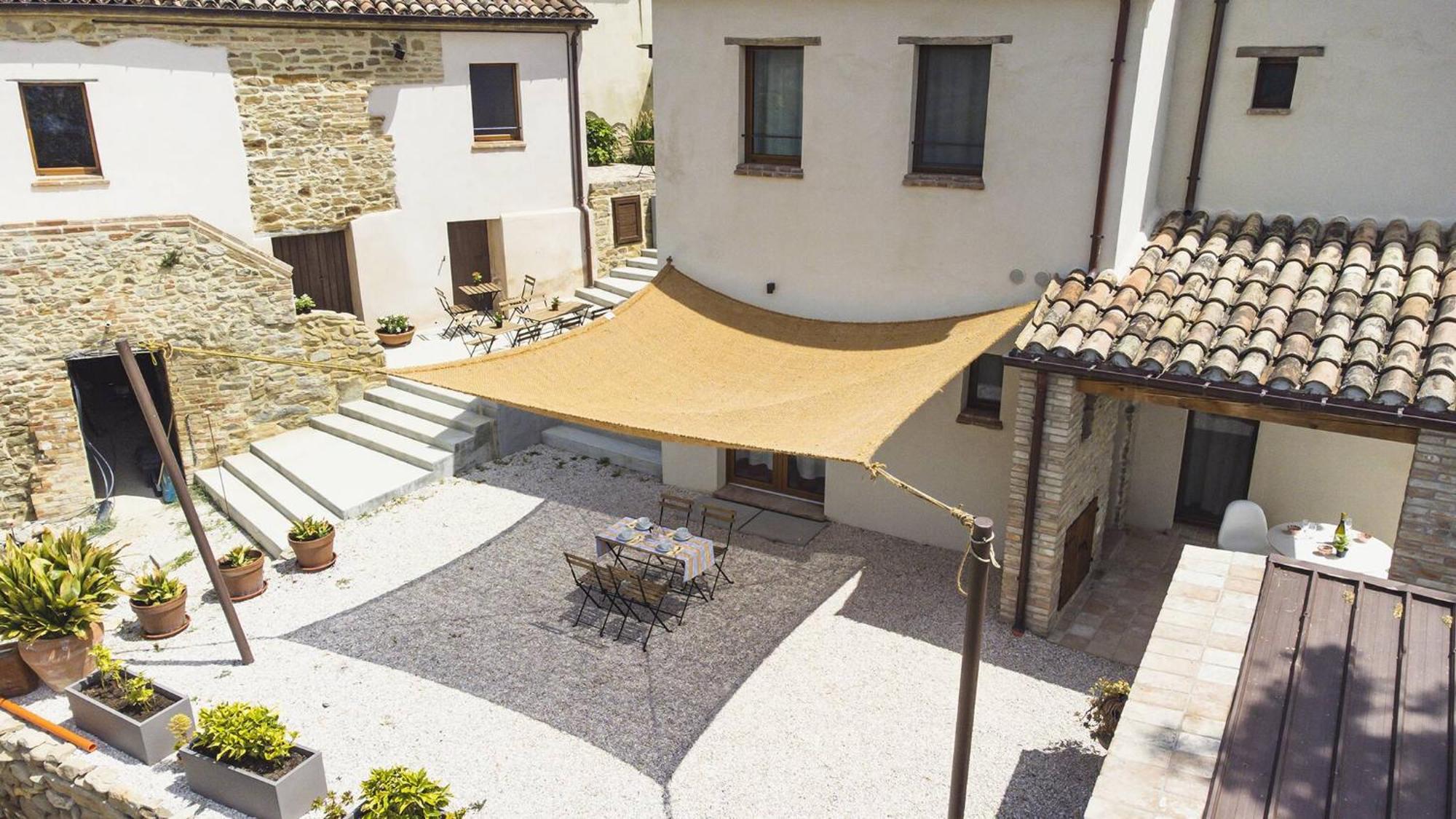 Willa Borgo Calbianco - Private House With Pool & Airco Cerreto Castello Zewnętrze zdjęcie